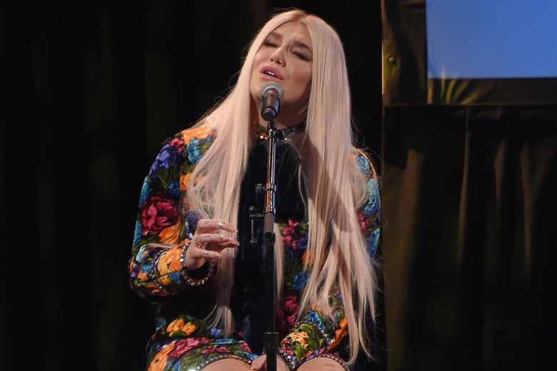 Musician Kesha performs onstage at the Country Music Hall of Fame and Museum's 'All for the Hall' Benefit on February 12, 2018 in New York City.